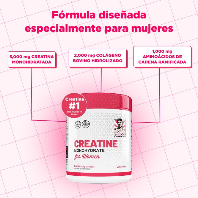 Creatina Monohidratada – Para Ella